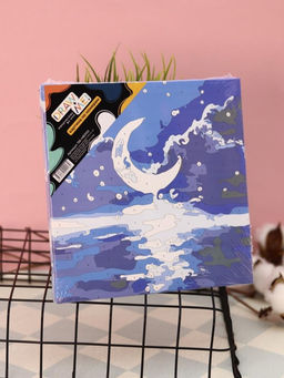 Картина по номерам на подрамнике Draw Me! Moon, (20*20 см)