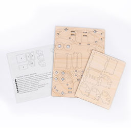 Сборная модель-машина Седан - Лесная мастерская фото 2