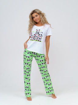 933 Пижама"Салатовый"