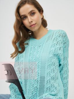 Джемпер женский 5221-41233. 4920 тиффани