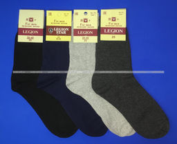 Цена за 5 пар. 5 - ПАР Легион носки мужские черные