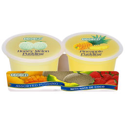 Фруктовый пудинг со вкусом медовой дыни и ананаса Cocon, Малайзия, 236 г (2*118 г)