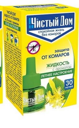 ЧИСТЫЙ ДОМ от комаров Жидкость 30-ночей