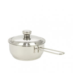 Кастрюля ТРАДИЦИЯ 1,0л мет.крышка с ТРС-3 д/мол. прутк. ручка, арт.1с763,3с106, 3с97 Аша