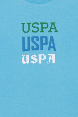 U. S. Polo Assn Детская бирюзовая футболка с круглым вырезом - U.s. polo assn фото 5