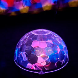 Светодиодный светильник-проектор ULI-Q302. Серия DISCO, многоцветный. ТМ VOLPE. Напряжение 220В. Кабель с вилкой (в комплекте) Цвет корпуса черный.