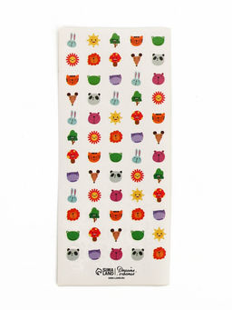 Цена за 3 шт. Наклейки детские оценки «Животные», 7×16 см, 10 листов