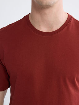 Bisiklet Yaka Penye Erkek Ti??rt