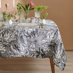 Скатерть Этель Palm leaves, 149?180 см, 100% хлопок, саржа 190 г/м?
