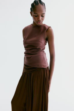 Top en punto revestido - H&m фото 4