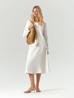 ЕМКА / Юбка миди а-силуэта из 100% вискозы - Emka фото 2