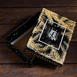 Цена за 5 шт. Подарочная коробка сборная Сияние, 21 х 15 х 5,7 см - UPAK LAND фото 4