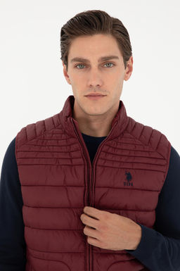 Мужской бордовый жилет - U.s. polo assn фото 9