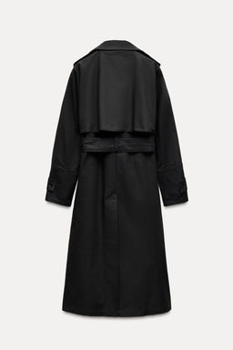 ZW COLLECTION OVERSIZE TRENCH COAT - Zara фото 9