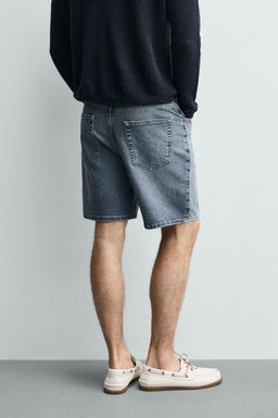 BERMUDA DENIM REGULAR FIT / Crudo - Zara фото 14