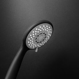 Лейка для душа ZEIN Z411, 3 режима, покрытие Soft-touch, пластик, чёрная