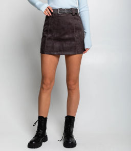 Юбка #КТ2862 (1), графит - Dommod фото 2