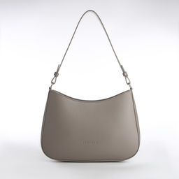 Сумка женская багет TEXTURA на молнии, 28×6×17 см, серая