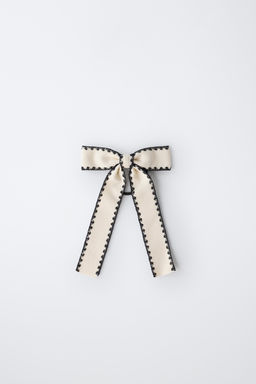 COLETERO LAZO BORDES CONTRASTE / Crudo