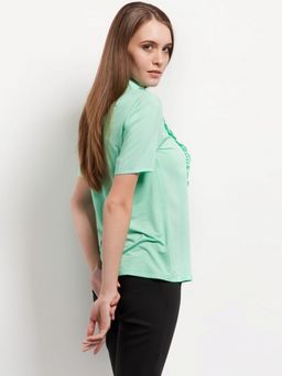 Базовая блузка из вискозы - Incity фото 3