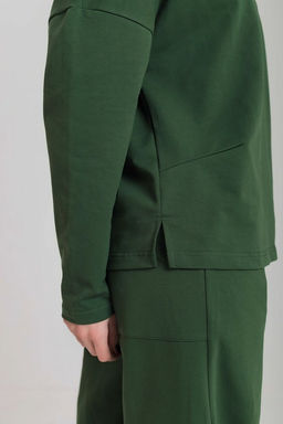 Костюм толстовка и брюки М326010х хаки - Елена фото 8