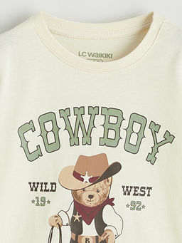 Bisiklet Yaka Erkek ?ocuk Pijama ?st