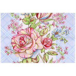 Весенняя нежность Салфетка сервировочная 50х38см, хлопок Премиум 236г/м2, Домашняя мода (Россия)