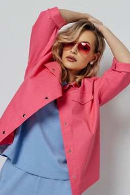 Жакет женский 4281/31/Ярко-розовый