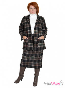 Юбка Модель №988 размеры 44-84 - Plusmoda фото 9