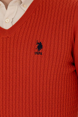 Мужской базовый свитер с плиткой - U.s. polo assn фото 7