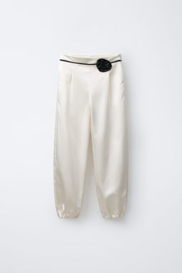 FLORAL SAROUEL TROUSERS