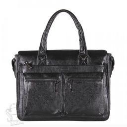 Портфель мужской кожаный 44906-3H black Heanbag в Новосибирске - S-style фото 3