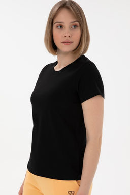 Kad_n Siyah Basic Ti__rt Sepette S_rpriz _ndirim - U.s. polo assn фото 3