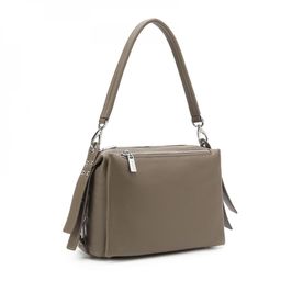 Женская сумка, кожа, MIRONPAN 6015 Серый  фото 2