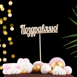 Цена за 7 шт. Топпер Ассорти, МИКС, в фасовке 7 разных, Дарим Красиво  фото 2