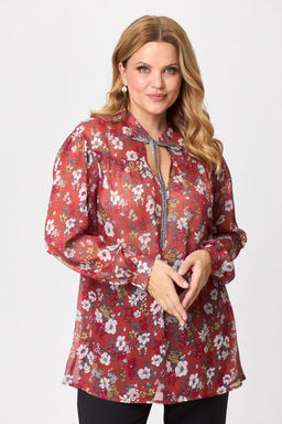 Блуза Michel Chic 760/1 красный  фото 5