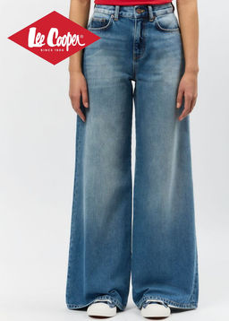 Брюки джинсовые Courtney расклешенные от бедра / Lee Cooper