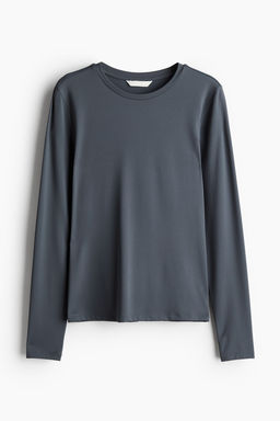 Camiseta de microfibra de manga larga - H&m фото 6