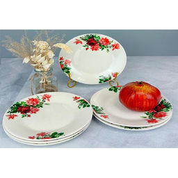 Тарелка плоская 18 см JEWEL Садовница (фарфор)