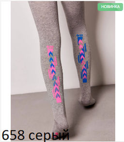 Колготки дет. HAPPIK 22С-144СП р.116-122 (20) - 658 серый