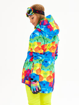 Женская горнолыжная сноубордическая куртка Alpha Endless Ultra Chaleur SNB 423/316_6 Разноцветный  фото 38