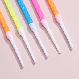 Свечи для торта Неон, 10 шт, разноцветные, 14 см - Страна карнавалия фото 6