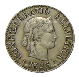 10 раппенов 1925 года Швейцария