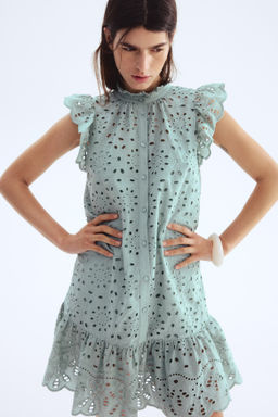 Vestido con bordado ingl?s - H&m фото 4