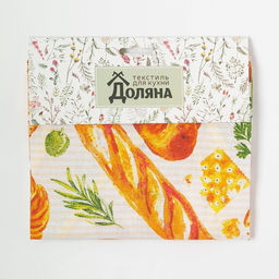 Фартук Доляна Bread 60х70 см, 100% хлопок, 164 г/м2  фото 2