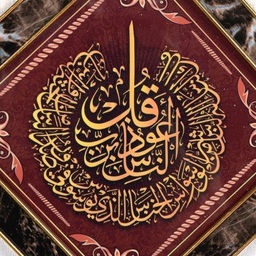 Картина мусульманская 24x50 см / FP255-6 /уп 90/ - Галеонтрейд фото 3