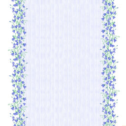 Колокольчики Скатерть 240х145см, длина стола до 200см, на 10-12 персон, хлопок Премиум 186г/м2, Домашняя мода (Россия)  фото 2