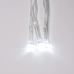 ULD-B3010-200/DTA WHITE IP20 Бахрома светодиодная с контроллером, 200 светодиодов, 3 м, белый, IP20, провод прозрачный