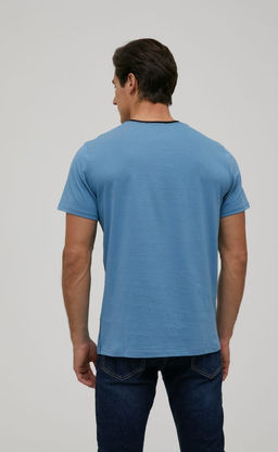 Футболка F011-0600b l.blue - Fine joyce фото 2