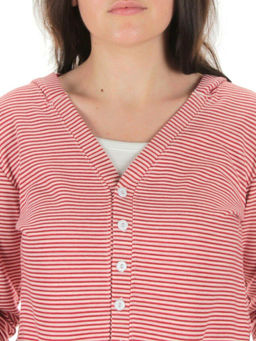 TA04008 RED Кардиган женский (100% хлопок)